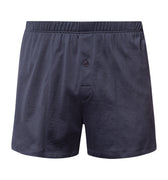 Cotton Sporty Knit Boxer With Button Fly | Ombre Blue 73505-2635